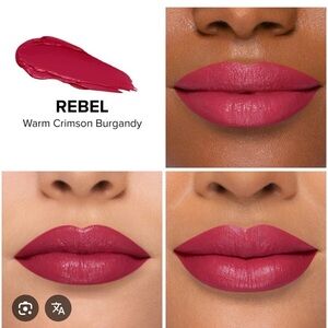 Rebel Too faced Lady Bold Cream Lipstick EM-POWER Pigment Cream Lipick